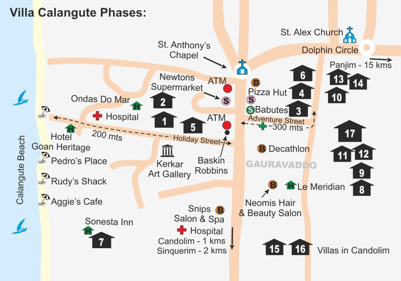 Villa Calangute Phase 5 Ngoại thất bức ảnh